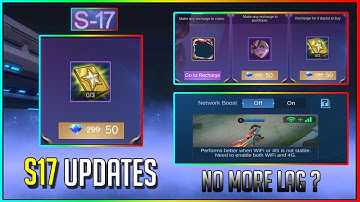 SEASON 17 FIRST PURCHASE | NEW NETWORK SETTING FEATURES + 50 DIAMONDS NAME CHANGE CARD | KIEN | MLBB
