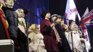 NICE! REvolution Ukrainian Children&#39;s Choir &quot;The Christmas Greetings to all World&quot; 19.12.2013 KIEV