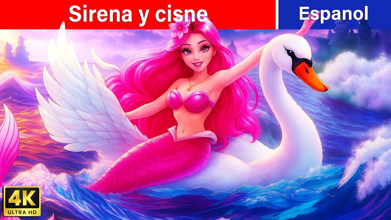 Sirena Y Cisne🧜‍♀️Cuentos para dormir 🦢 Cuentos De Hadas En Español