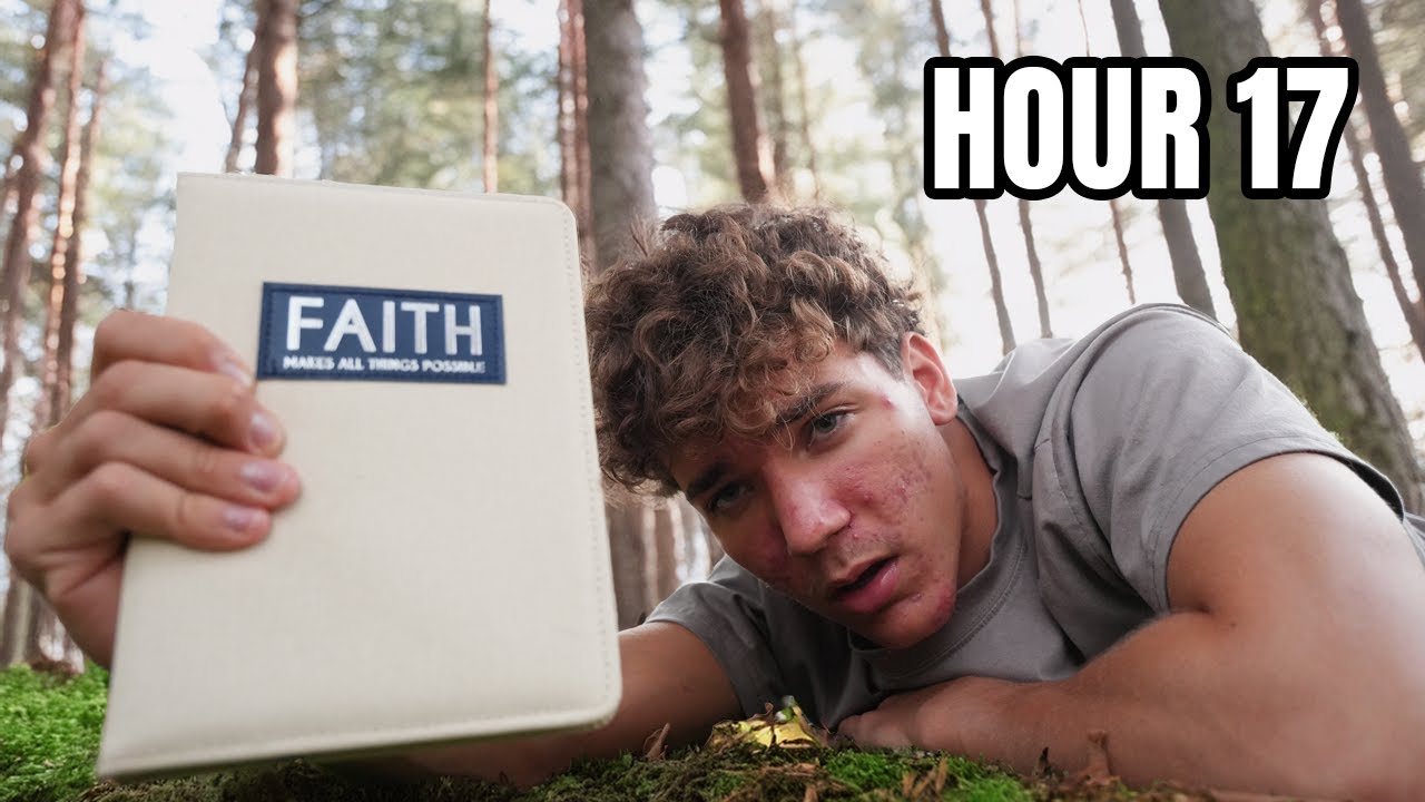 Surviving 24 Hours in the Woods With Only a Bible - YouTube