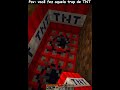 Eu sempre era pego por essa trap... #minecraft #minecraftmemes #minecraftshorts