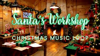 Santa’s Workshop Interior | 1 Hour Whimsical Christmas Ambience