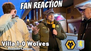 Lucks Out  Villa 10 Wolves  Instant Fan Reaction  Premier League