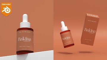 Create REALISTIC Product Renders in Blender | Cosmetic Serum Bottle Visualization In Blender