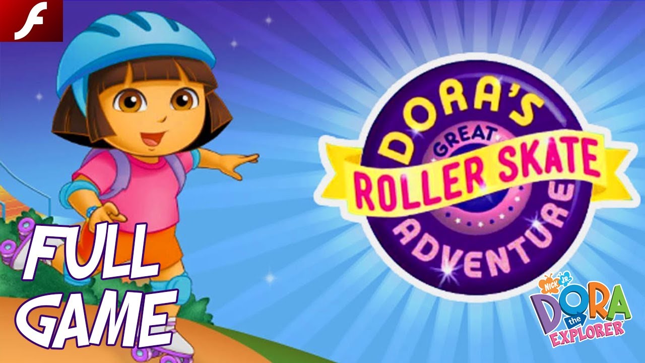 Dora the Explorer™ Dora's Great Roller Skate Adventure (Flash) Full