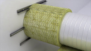 Isover - Protipožiarna Ochrana Kruhového Potrubia Circular Duct Fire Protection Az Flex