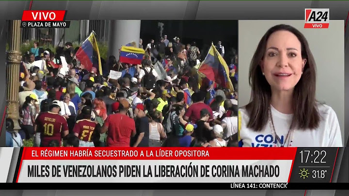 🔴DICTADURA EN VENEZUELA: HABRÍAN SECUESTRADO A MARÍA CORINA MACHADO