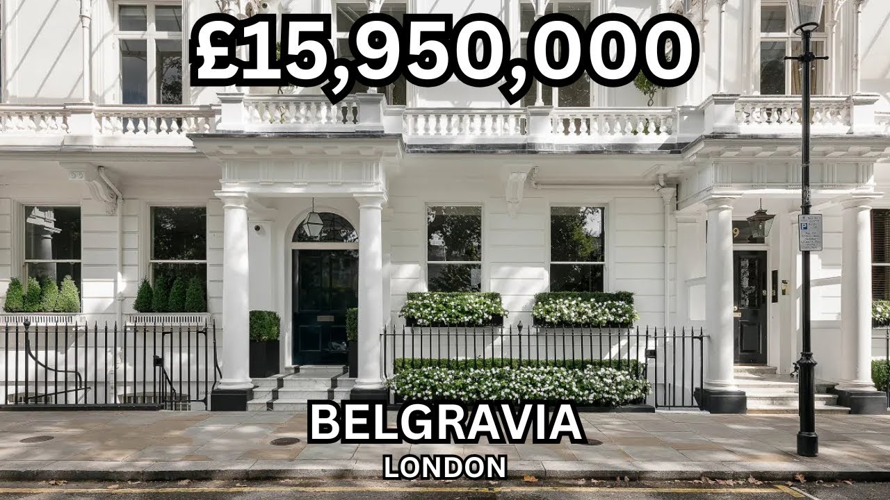 £15,950,000 Belgravia Apartment w Terrace | London Real Estate - YouTube