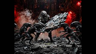 Dual Doomsday The Battle of Survival Between Aliens and Mutant Variants  AI Future Films