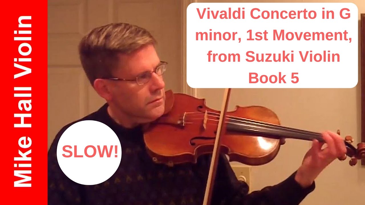 Vivaldi Concerto in G minor, 1st Movement 3 from Suzuki Violin Book