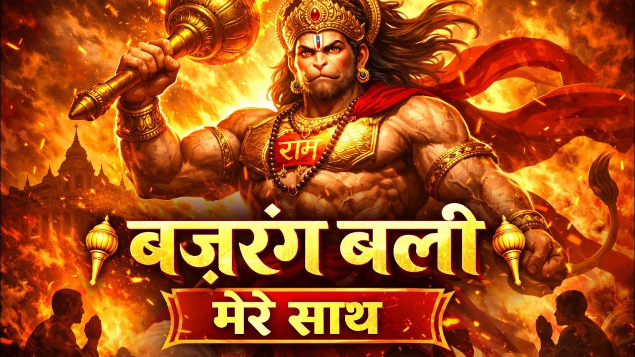 भूत पिचाश निकट नहीं आवे 🚩 jai bajrangbali ।। Hanuman ji slove song ।।  सुन के आनंद आ जाए ।। 🙏🙏🚩