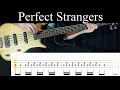 Perfect strangers deep purple  bass cover with tabs by leo dzey