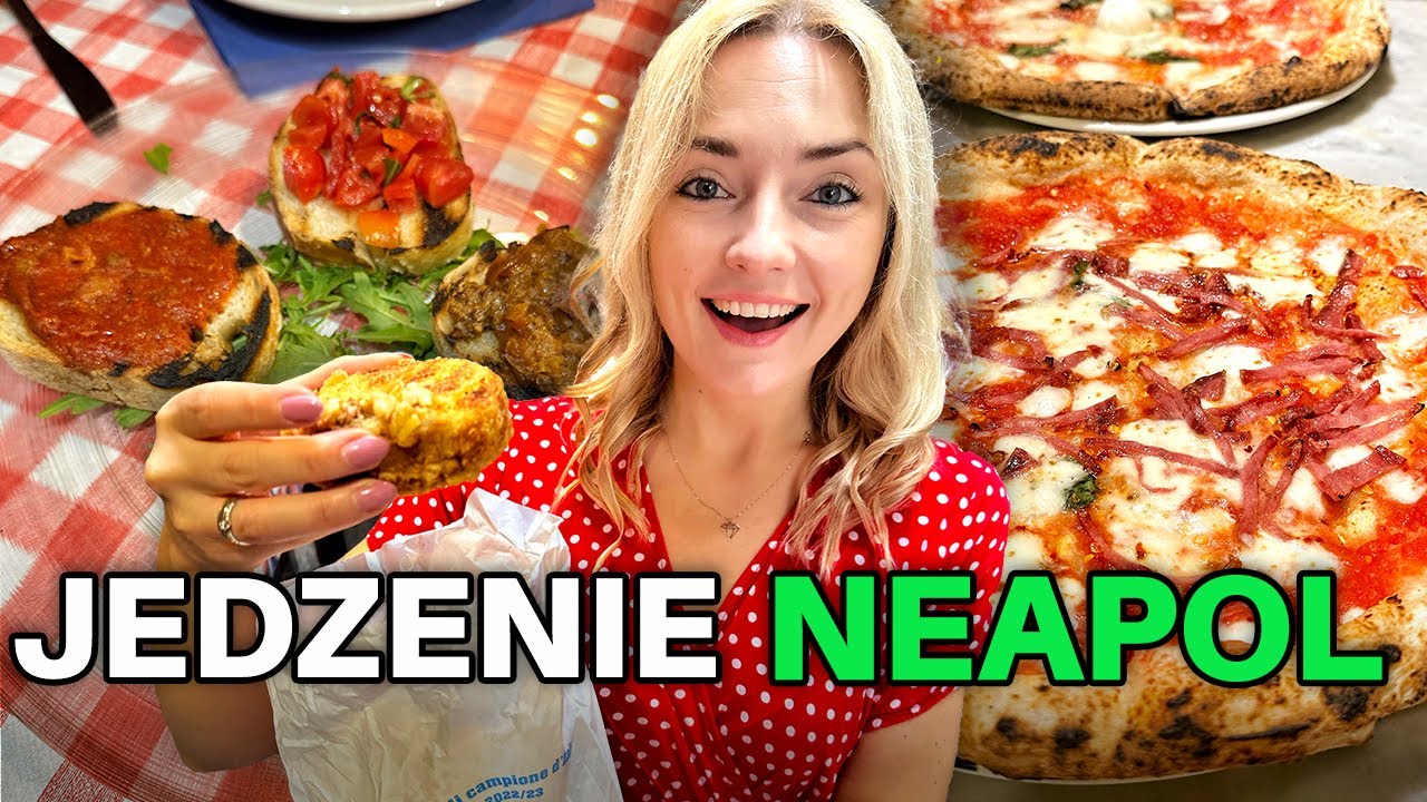 WŁOCHY: Jedzenie uliczne NEAPOL! Gdzie ZJEŚĆ? Street food, włoska pizza, makarony | Check In
