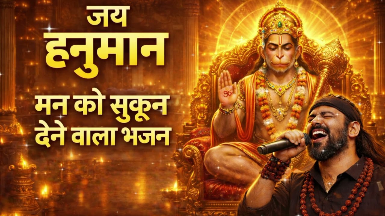 तेरे चरणों में सिर झुकाऊँ 🙏 | मन को शांति देने वाला हनुमान भजन | Sukoon Bhakti Song