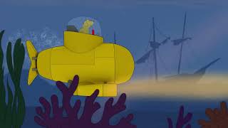 Ocean Boy: Superhero Golden Retriever saves an entangled whale
