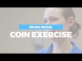 Stroke rehab: coin exercise