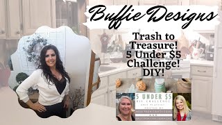 Trash to Treasure! - Thrift Flip! - Thrift Store Finds! - DIYs! - 5 Under $5 Challenge!