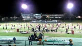 EHS Marching Band 2012 TANGO - 10/20/12