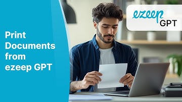 Print Documents from ezeep GPT