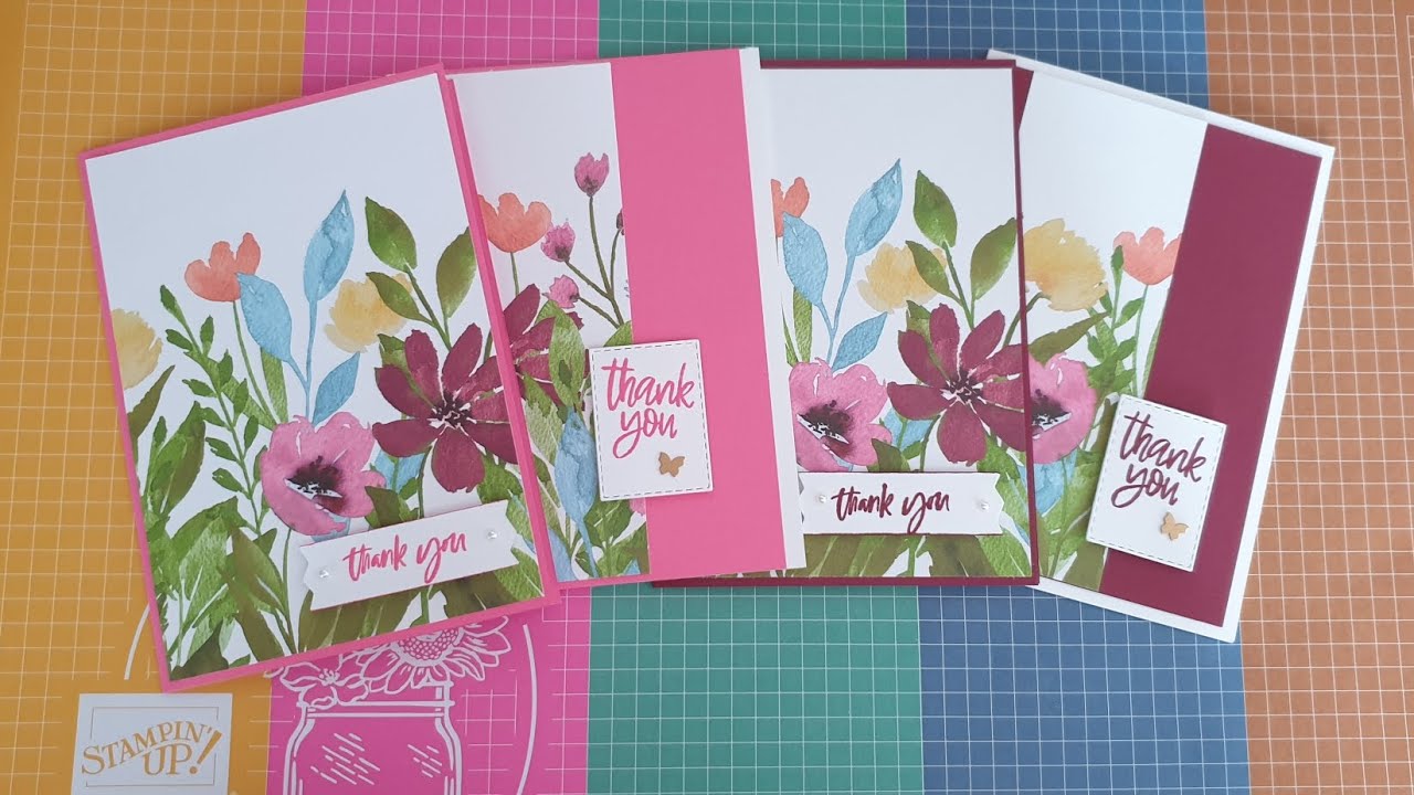 Quick one sheet wonder with Awash in beauty.