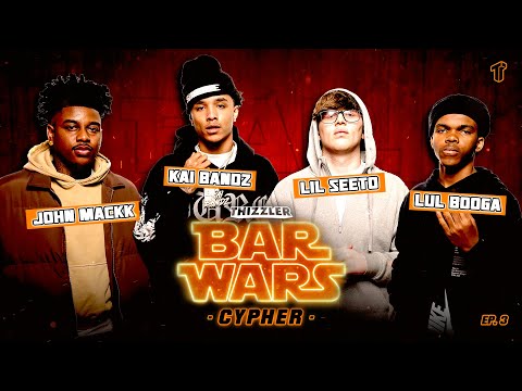 Bar Wars Cypher Ep. 3 || Kai Bandz, John Mackk, Lil Seeto & Lul Booga - West Coast Livin