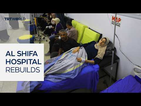 Gaza's Al Shifa Hospital staff work to restore services