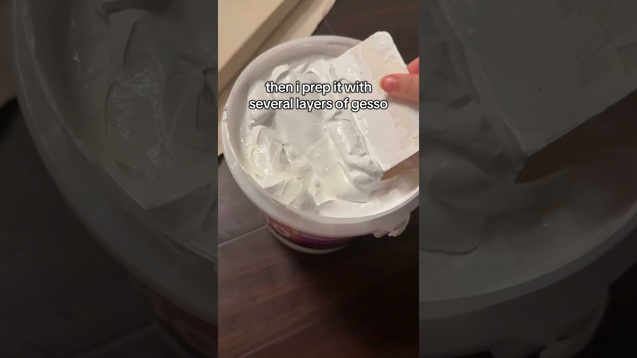 how to stretch a canvas for painting! 