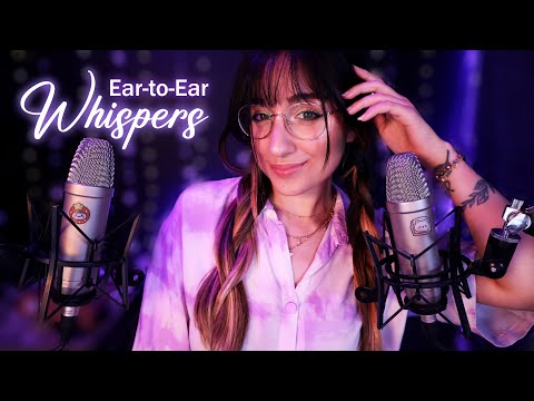 ASMR | Ear-to-Ear Whispers: Reading You a Bedtime Story 💜