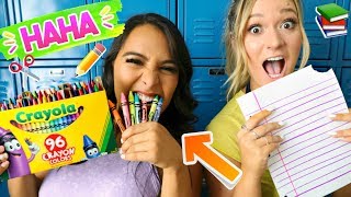 Edible School Supplies Tested w/ NataliesOutlet!!