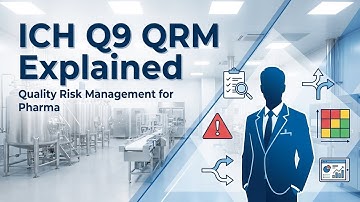 ICH Q9 Quality Risk Management Explained # Risk management #biotechnology 