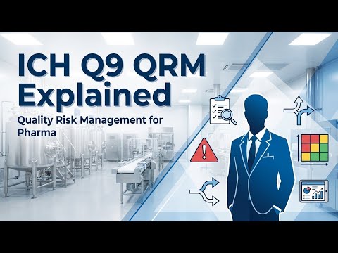ICH Q9 Quality Risk Management Explained # Risk management #biotechnology 