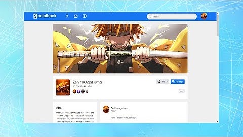 How To Make Social Media Website Profile Page Design Using HTML And CSS Step By Step