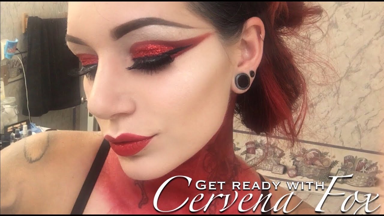 Get ready with Cervena Fox | Photoshoot with Keely Weis