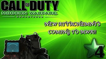 NEW ATTACHMENTS COMING TO MWR!! - HUGE MWR UPDATE COMING SOON!! (MWR INFORMATION/GAMEPLAY!!)