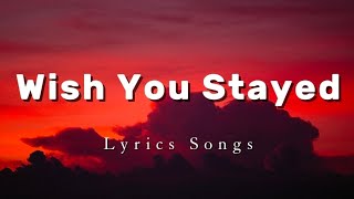 Wish You Stayed 💔 | Sad Pop R&B Love Song | Emotional Heartbreak & Missing You | New Music Video screenshot 2