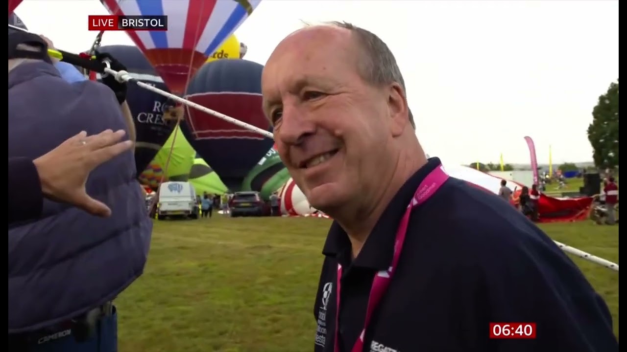 Bristol International Balloon Fiesta 2025 BBC Breakfast