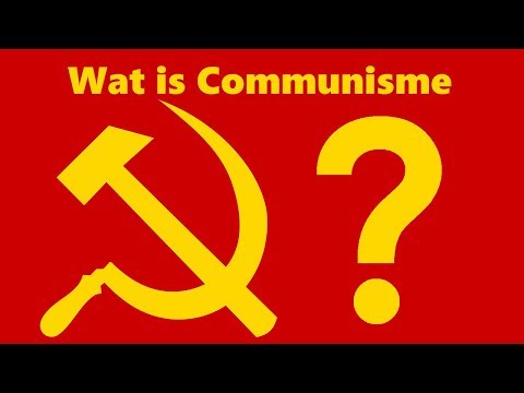 Video: Wat is het tegenovergestelde van communisme?