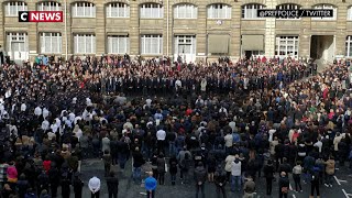 Émotion Et Recueillement Après Lattaque À La Préfecture De Police De Paris