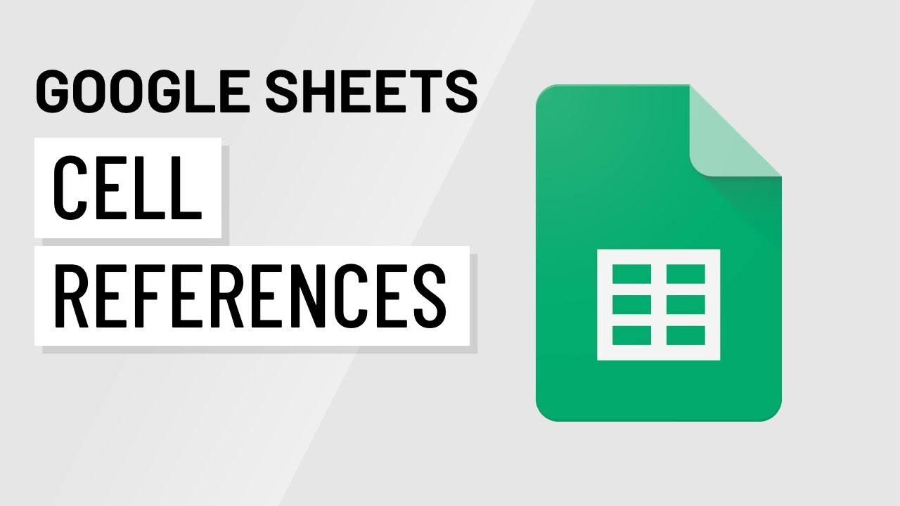 ⁣Google Sheets: Types of Cell References