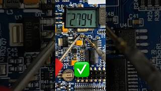 How to test and replace a faulty SMD capacitor on a motherboard. 🛠️⚡#shorts #shortvideo