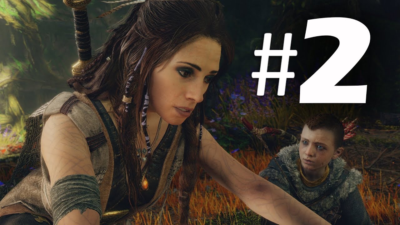 God of War (2018) Gameplay Walkthrough Part 2 - Witch - PS4 Pro 4K smoove b
