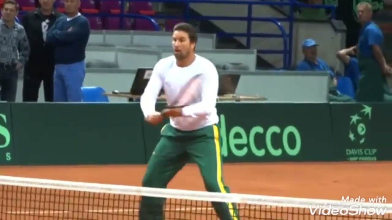Patrick Rafter Volley ラフターの厚い当たりのシンプルボレー Youtube