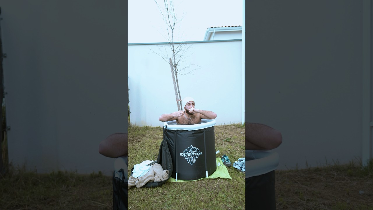 Un bain glacé tous les matins : jour 2, on s’habitue pas
