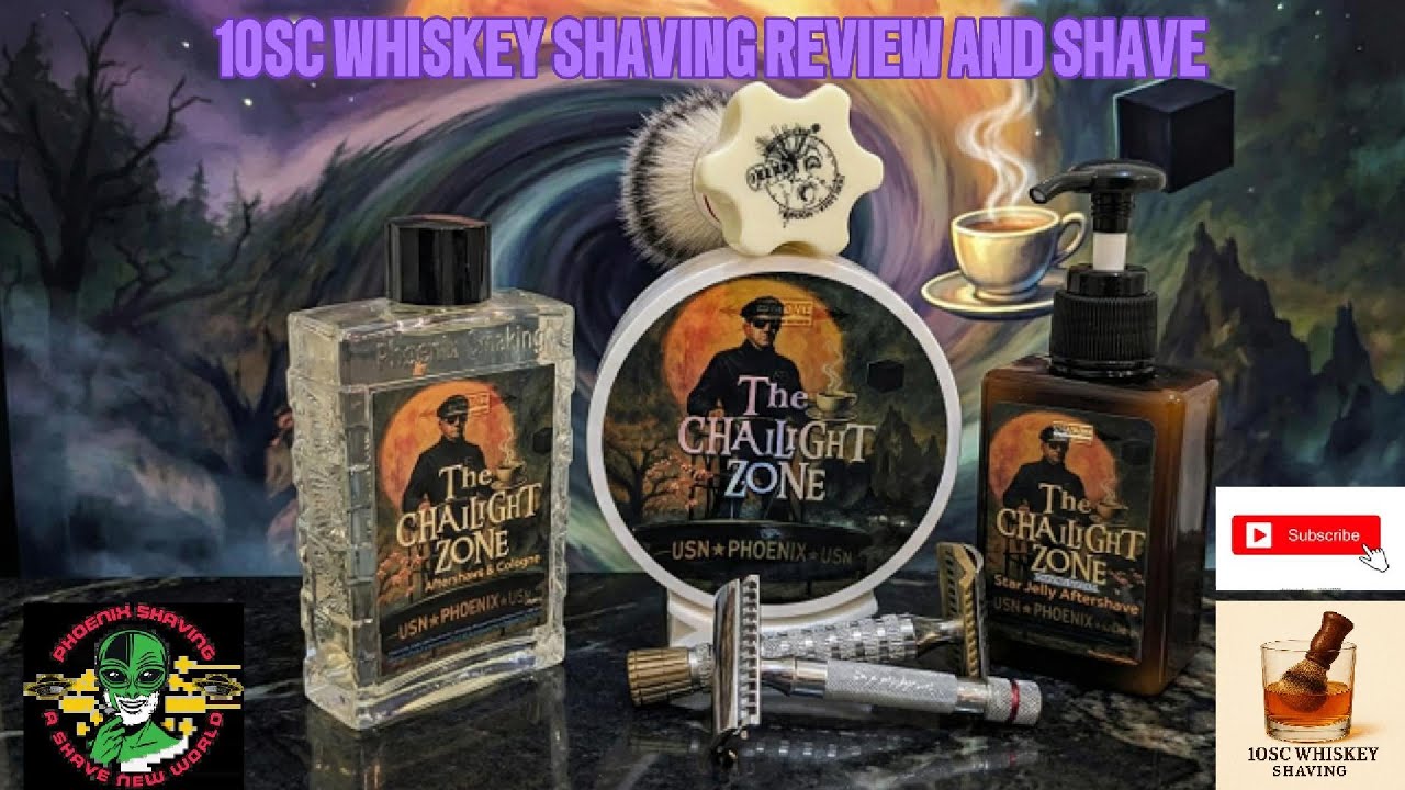 Обзор и бритье 10SC Whiskey | PAA | Chailight Zone | Квантовая бритва |