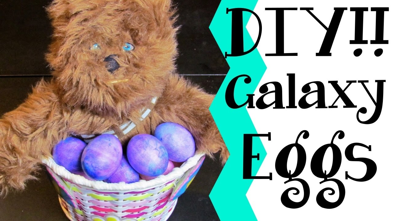 🥚 DIY! Galaxy Easter Eggs 🥚