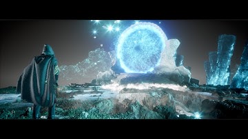 Spellar Performance | Unreal Engine Challenge | UE5 | Daviiken Portal Entrance