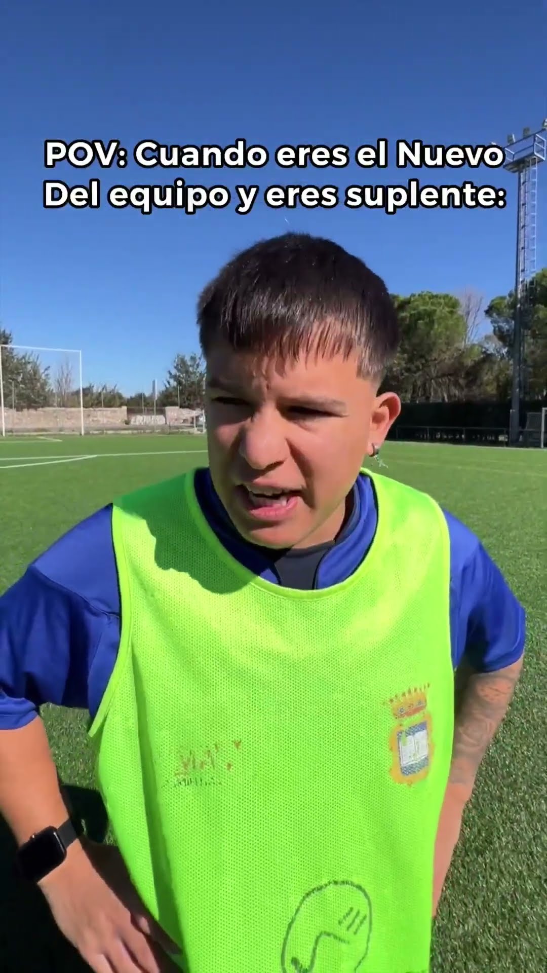 POV: Cuando Eres El Nuevo Del Equipo Y Eres Suplente ?? Paul Ferrer #Short