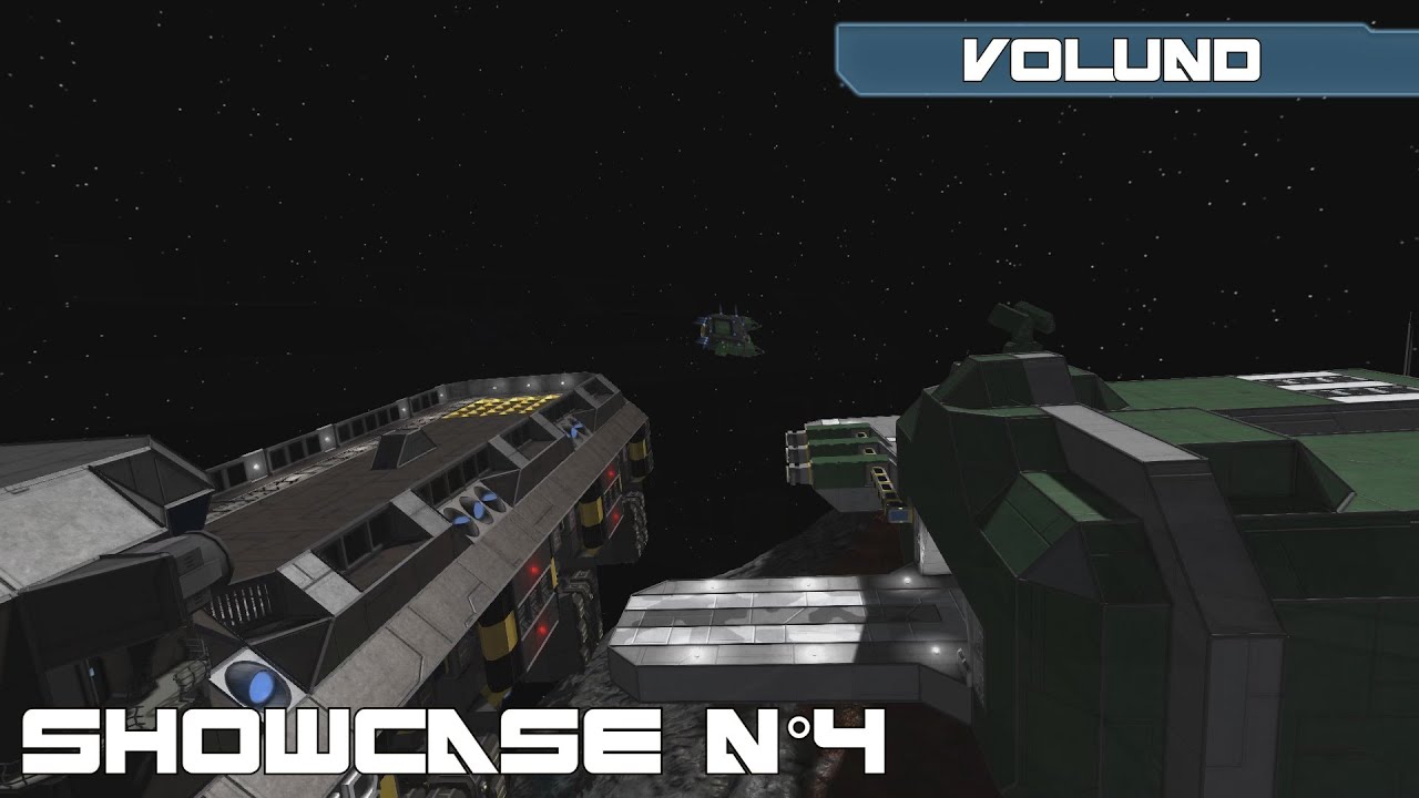 Space Engineers - Showcase n°4 : Mining Ship Völund Model-02 - YouTube