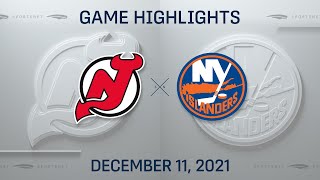 NHL Highlights | Devils vs. Islanders - Dec. 11, 2021