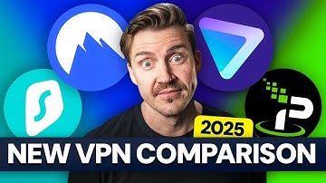 BEST VPN Comparison 2025 | I Tested The Top 4 VPNs On The Market 🔥